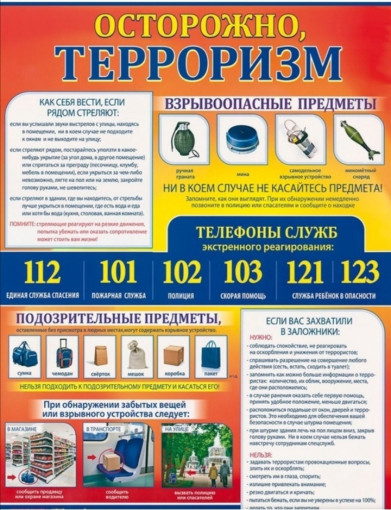 Памятки для родителей при угрозе терроризма Памятки для родителей при угрозе терроризма.